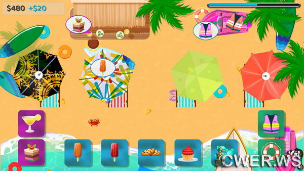 скриншот игры Beach Love Shop