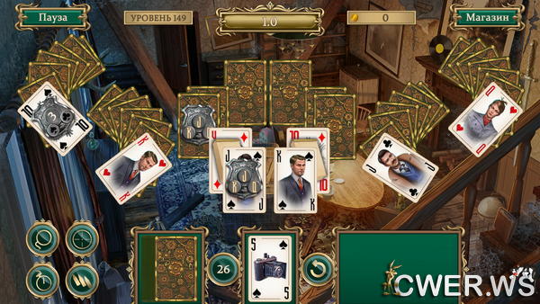 скриншот игры Detective Notes: Lighthouse Mystery Solitaire