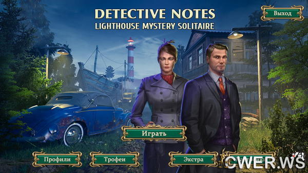 скриншот игры Detective Notes: Lighthouse Mystery Solitaire