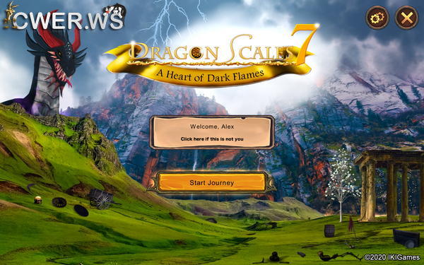 скриншот игры DragonScales 7: A Heart of Dark Flames
