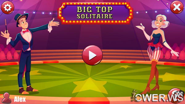 скриншот игры Big Top Solitaire