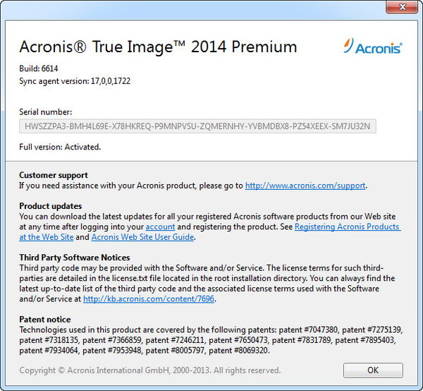 Acronis True Image 2014 Premium