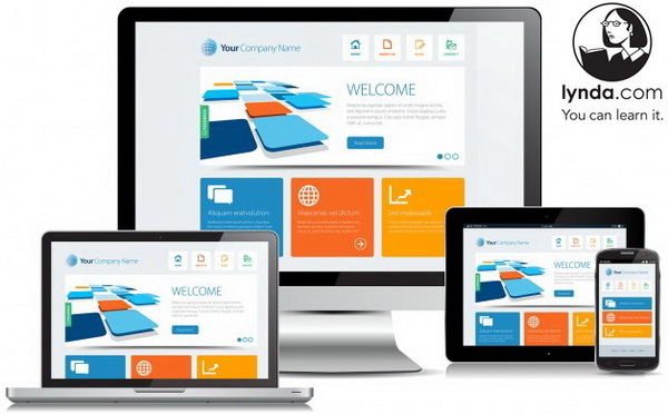 Lynda.com. Создание адаптивного веб-сайта для разных экранов