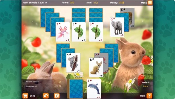 Cute Animals Solitaire