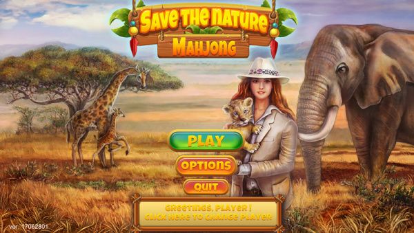 Save the Nature: Mahjong