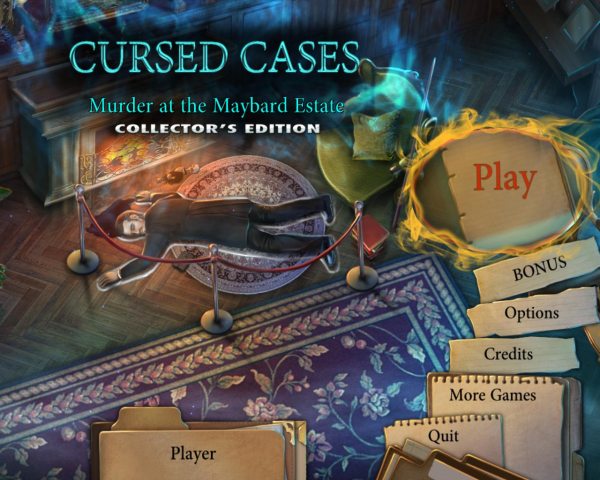 Cursed Cases: Murder At The Maybard Estate Collectors Edition