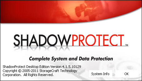 ShadowProtect Desktop Edition v4.1.5
