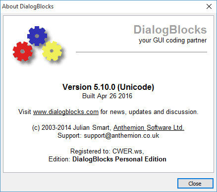 DialogBlocks 5.10.0