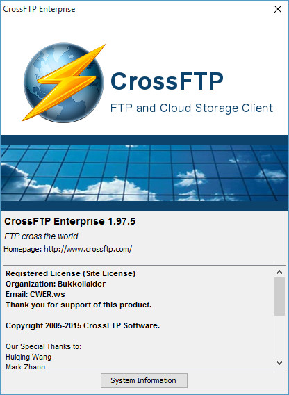 CrossFTP Professional 1.97.5