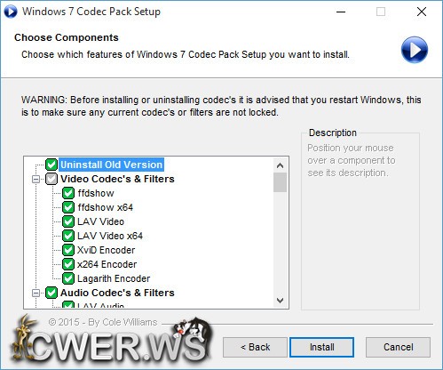 Windows 7 Codec Pack 4