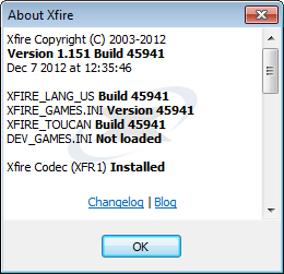 Xfire 1.151 Build 45941