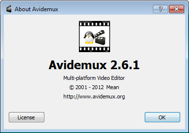 Avidemux 2.6.1