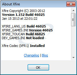 Xfire 1.152 Build 46025