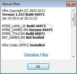 Xfire 1.153 Build 46071