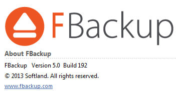 FBackup 5.0 Build 192
