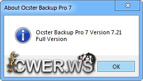 Ocster Backup Pro 7.21
