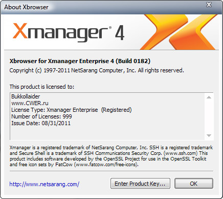 Xmanager Enterprise 4.0 Build 0182