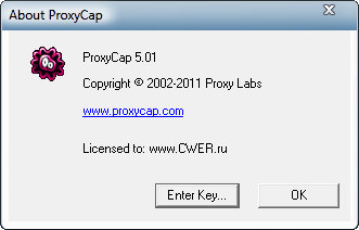 ProxyCap 5.01