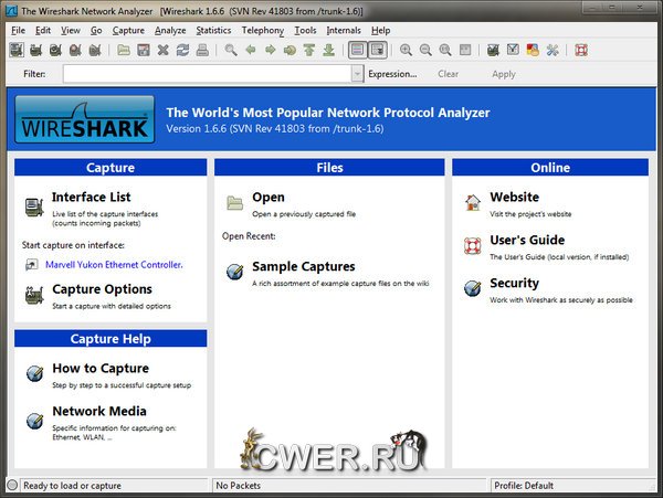 Wireshark 1.6