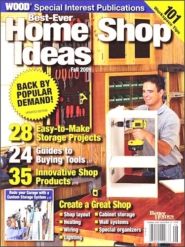журнал Best-Ever Home Shop Ideas