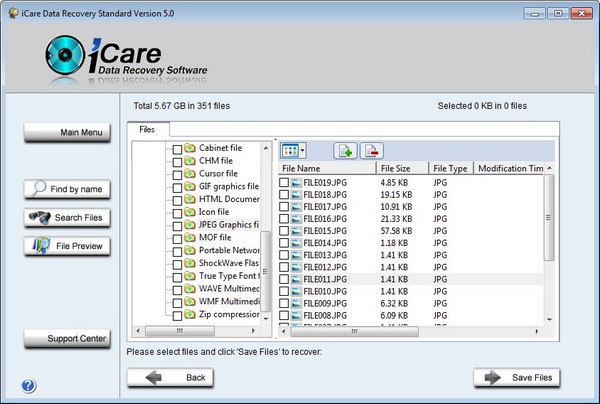 iCare Data Recovery Standard