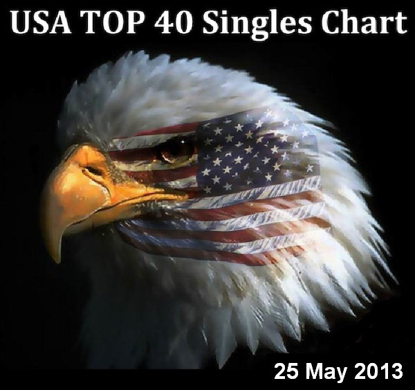 USA Hot Top 40 Singles Chart 25 May