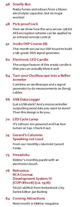 Elektor №12 (December 2011) сод1