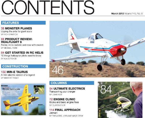 Model Airplane News №3 March 2012