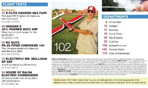 Model Airplane News №3 (March 2012) сод