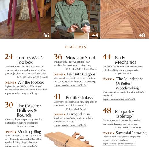 Popular Woodworking №201 (December 2012)с