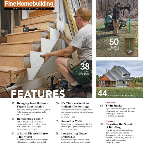 Fine Homebuilding №260 (June-July 2016)с