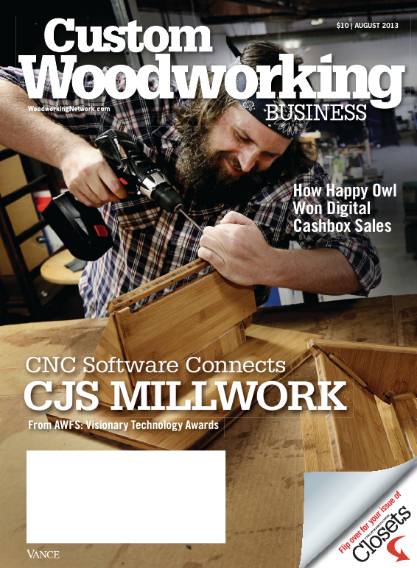 Custom Woodworking Business №6 (August 2013)
