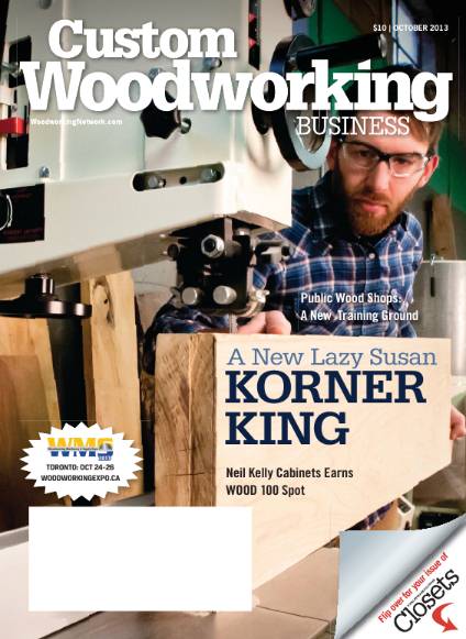 Custom Woodworking Business №7 (October 2013)