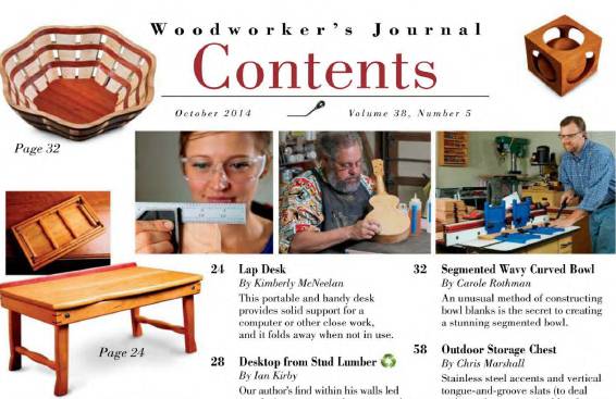 Woodworker's Journal №5 (October 2014)с