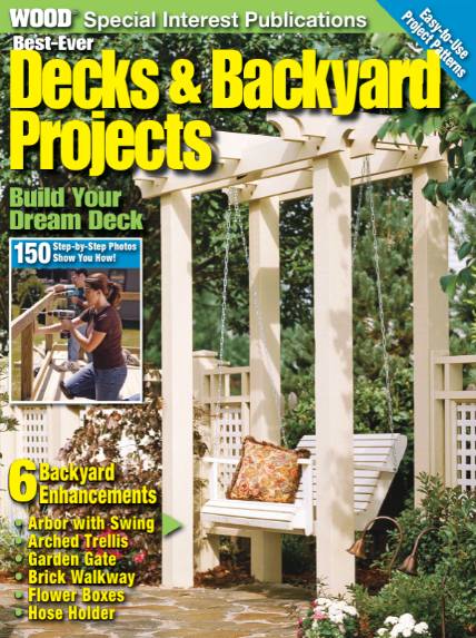 Wood. Best-ever Decks & Backyard Projects (2014)