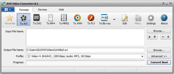 Portable AVS Video Converter 8.1.1.509