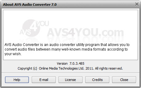 Portable AVS Audio Converter 7.0.3.485