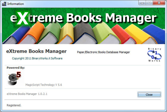 eXtreme Books Manager 1.0.2.1